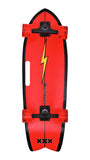 Charger-X 31" Pro Surf Skate Cruiser - (skateboard complete)