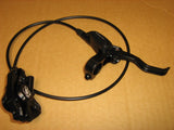 Clarks - CLOUT1 TWO PISTON HYDRAULIC DISC BRAKE FRONT F160 (RIGHT LEVER) - IS MOUNT - BLACK ()