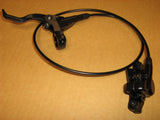 Clarks - CLOUT1 TWO PISTON HYDRAULIC DISC BRAKE FRONT F160 (RIGHT LEVER) - IS MOUNT - BLACK ()