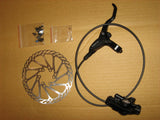 Clarks - CLOUT1 TWO PISTON HYDRAULIC DISC BRAKE FRONT F160 (RIGHT LEVER) - IS MOUNT - BLACK ()