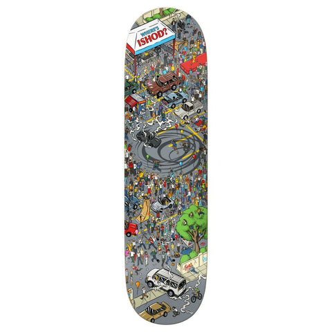 Real Where's Ishod Pro Deck 8.25" - (skateboard deck)