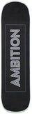 AMBITION Snowskate Deck - (snow skate skateboard deck)