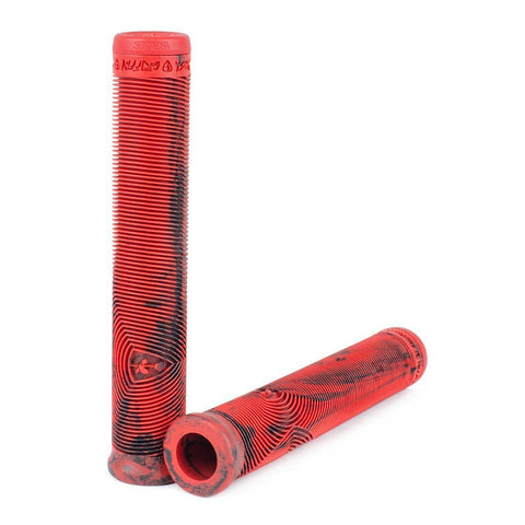 Subrosa Griffin DCR Grips - Red / Black Swirl
