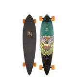 Arbor Performance Artist Fish Pintail Complete Longboard Cruiser - (skateboard complete)