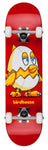 Birdhouse Skateboard Stage 1 Mini Chicken (Red) 7.38" - (skateboard complete)