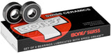 Bones Swiss Precision Skateboard Skate 608 Bearings (pack of 8) (skateboard bearings)