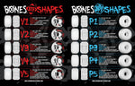 Bones Wheels STF V1 103A Standard 53mm - pack of 4 (skateboard wheels)