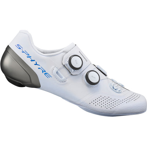 S-PHYRE RC9 (RC902) SPD-SL Shoes, White, Size 46 Wide
