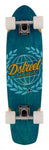 D Street Cruiser Longboard - (skateboard complete)