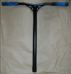 Lucky Hex IHC HIC Bar with Grips and Clamp Black/Blue - Lightweight Alloy Stunt Scooter Bar Handlebar