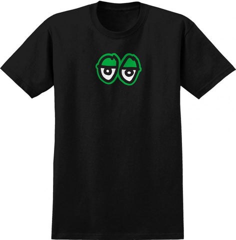Krooked - Green Eyes Logo T-Shirt (skatewear)
