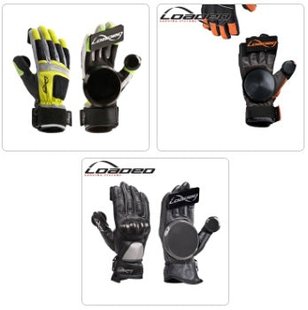 slide handschuhe loaded LONGBOARD GLOVES Bottomland Farbe:Cord Cognac Winter Fahrradlenker Warme Handschuhe