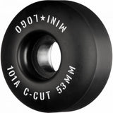 Mini Logo C-Cut 101a - Pack of 4 - (Skateboard Wheels)