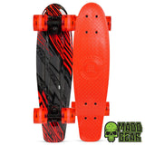 22.5" Madd Gear RETRO Skins Complete Skateboard/Cruiser, ABEC 9 Bearings 3.25" HD Truck