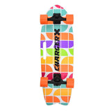 Charger-X 31" Pro Surf Skate Cruiser - (skateboard complete)