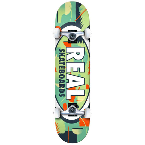 Real Complete Outrun Oval Skateboard (8.5 IN) - (skateboard complete)