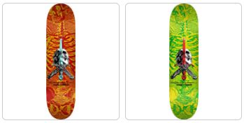 Powell Peralta - Skull & Sword Deck  - (skateboard deck)