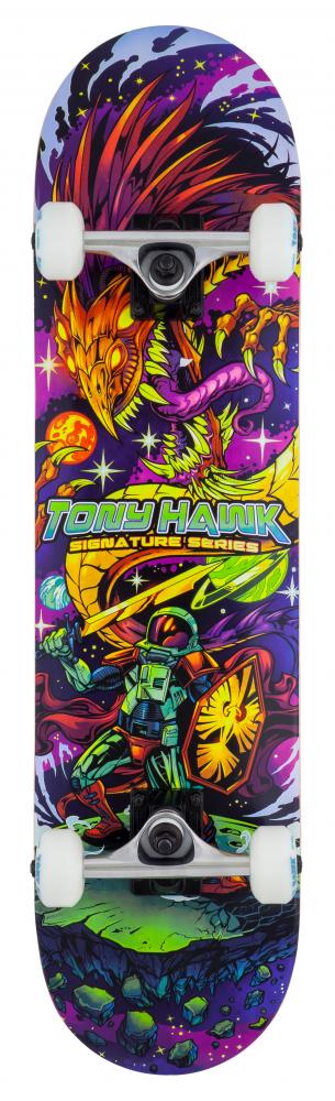 Tony Hawks SS 360 Mini Skateboard Utopia Complet, 18,5 cm