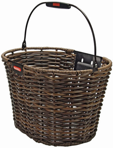 KF893B Rixen &amp; Kaul Brown Structura Oval Front Basket