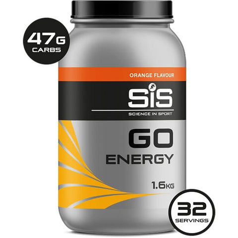 GO Energy drink powder - 1.6 kg tub - orange