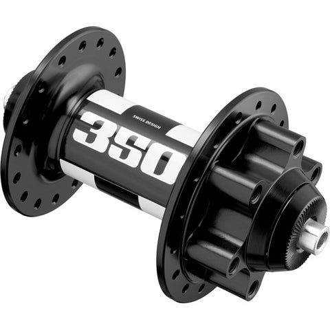 350 front disc 6-bolt hub 32 hole 100 / 5 mm black