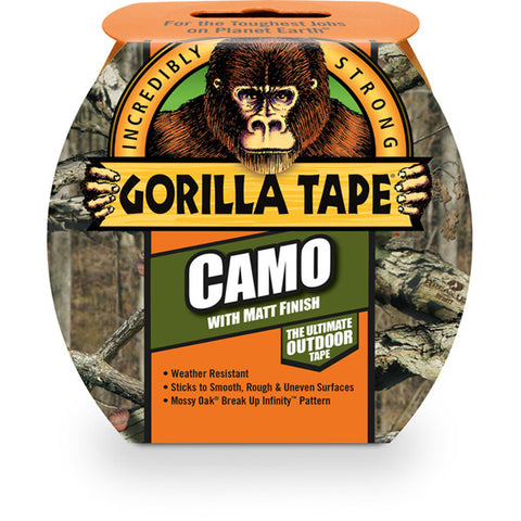 Gorilla Camo Tape 8.2m x 48mm Roll Pack of 8