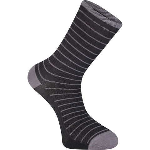 RoadRace Premio extra long sock, fade stripes black / phantom small 36-39