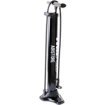 Airstore track pump with auxillary storage cylinder for tubeless tyres