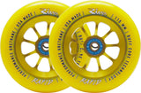 RIVER Naturals Rapid Pro Scooter Wheels - 110 x 24mm Stunt Scooter Wheels Set (Pack of 2)