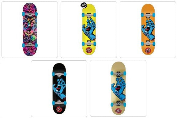 Santa Cruz Complete Screaming Hand - (skateboard complete) – Scuff