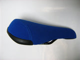 Bicycle Seat Wheelie Cruiser Commute for MTB BMX Bikes - BLUE KEWLAR SADDLE