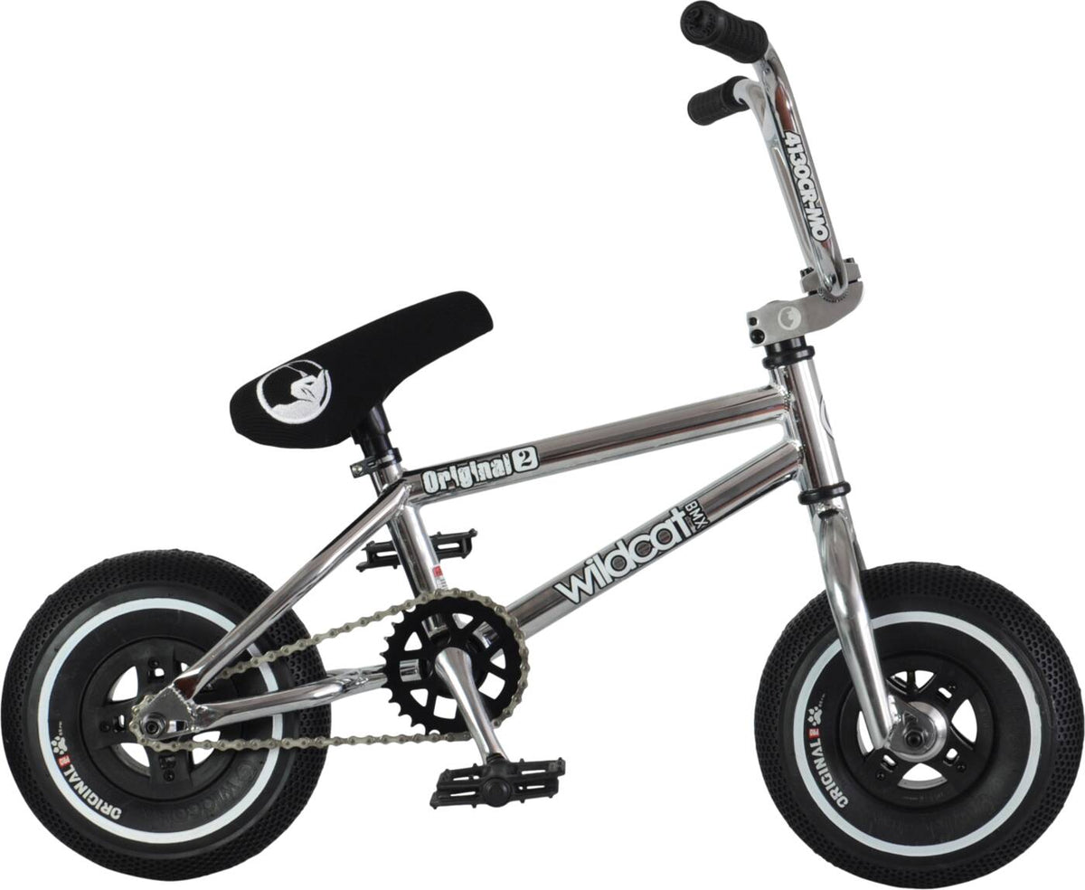 patient krog ur Wildcat Galaxy 2A Mini BMX Bike (Silver/Black | No Brakes) – Scuff Wheels