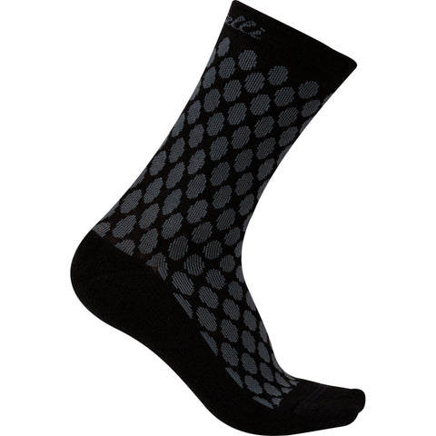 Castelli Sfida Women's 13 Socks Black/Dark Grey / L/XL