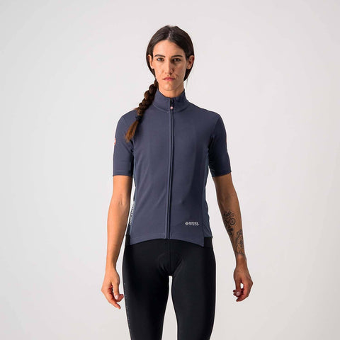 Castelli Perfetto RoS Light Women's Jersey Dark Steel Blue / XS