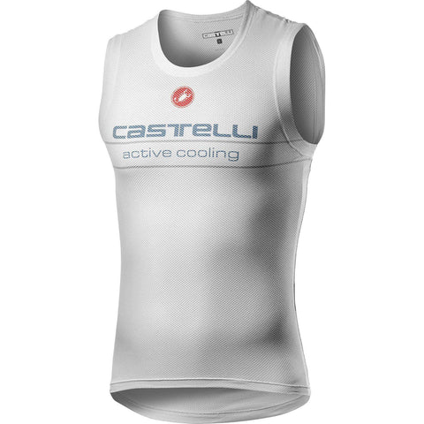 Castelli Active Cooling Sleeveless Base Layer Silver Grey / XS
