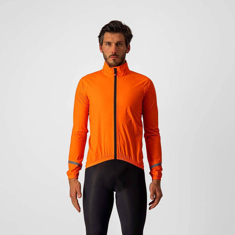 Castelli Emergency 2 Rain Jacket Brilliant Orange / M