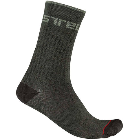 Castelli Distanza 20 Socks Military Green / S/M