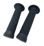 GTB Flanged Handlebar Grips: Black