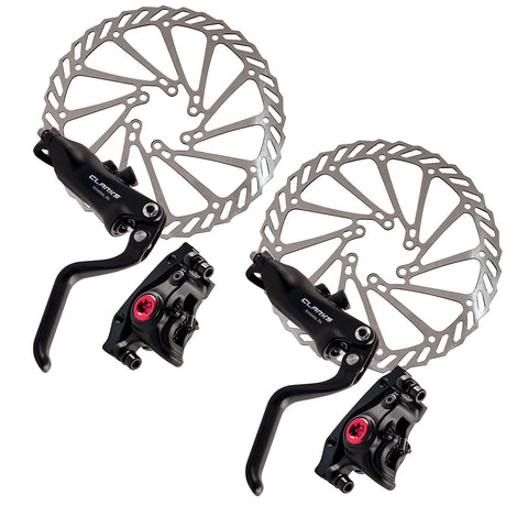 Clarks M3 Hydraulic Front &amp; Rear Disc Brake SET 160mm