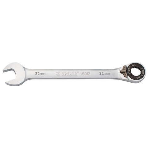 UNIOR FORGED COMBINATION RATCHET WRENCH:  9MM