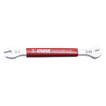 UNIOR Double Sided Spoke Wrench: RED 3,3 X 3,45MM