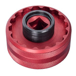 UNIOR BOTTOM BRACKET SOCKET T47: RED