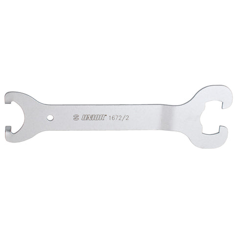 UNIOR ADJUSTABLE CUP WRENCH, FOR OLDER BOTTOM BRACKET MODELS: