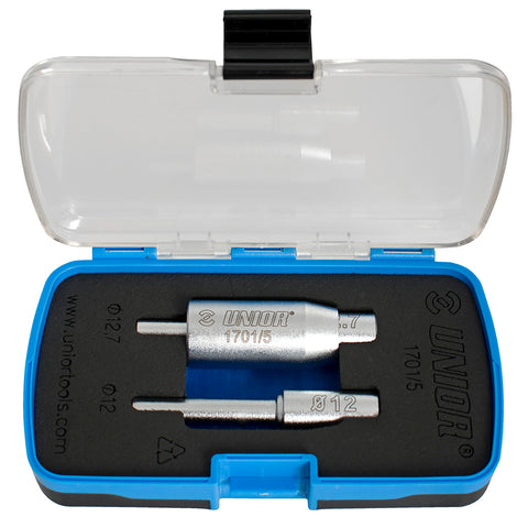 UNIOR Shock Bushing Extractor Set:  12 - 12,7MM