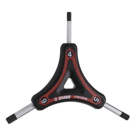 UNIOR Y Hex Wrench: RED 4 X 5 X 6