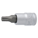 UNIOR SCREWDRIVER SOCKET WITH TX PROFILE 1/4":  TX 27