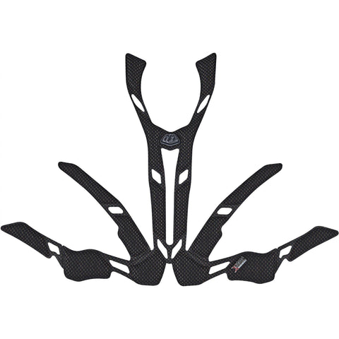 Troy Lee Designs A2 Helmet Replacement Headliner 2.0 Black / XS/S