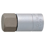 UNIOR HEXAGONAL SCREWDRIVER SOCKET 1/2":  4MM