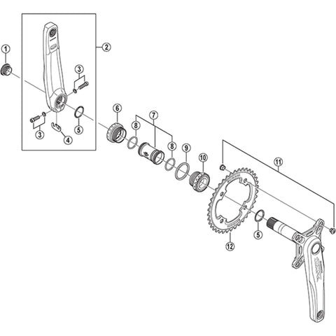 SPRE FCMX70 crank arm fix bolt
