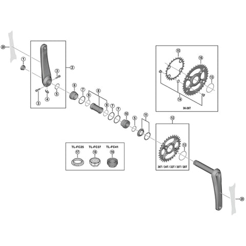 SPRE FCM960 B/Bracket Sleeve